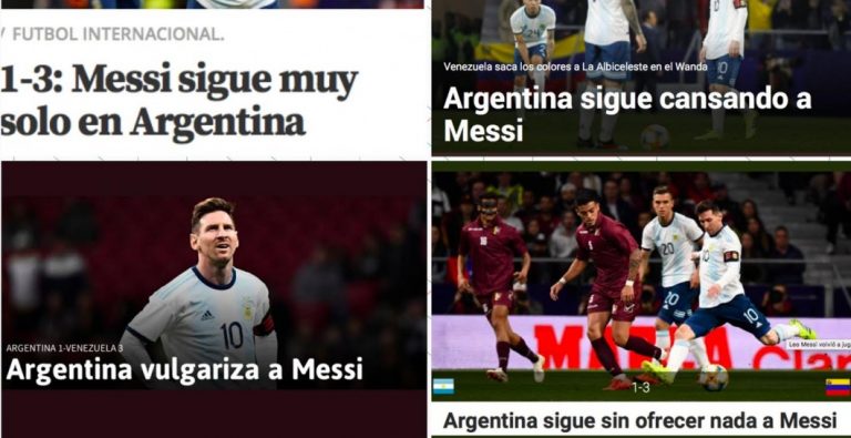 Ya es oficial: ¡Está prohibido criticar a Messi!