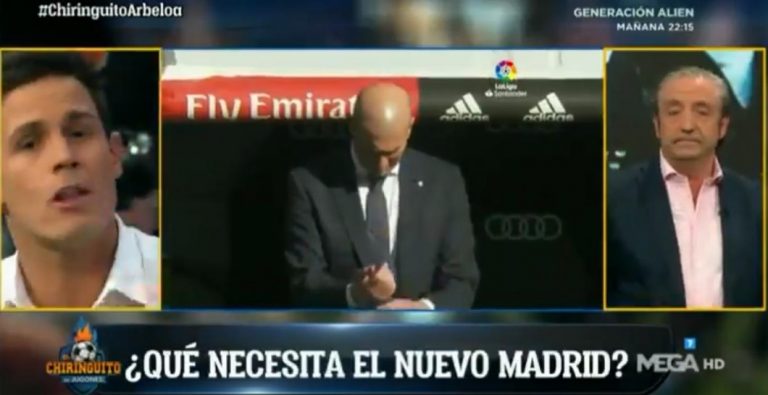 ¡Bombazo! Chiringuito: el plan de Zizou para la limpia en el Madrid