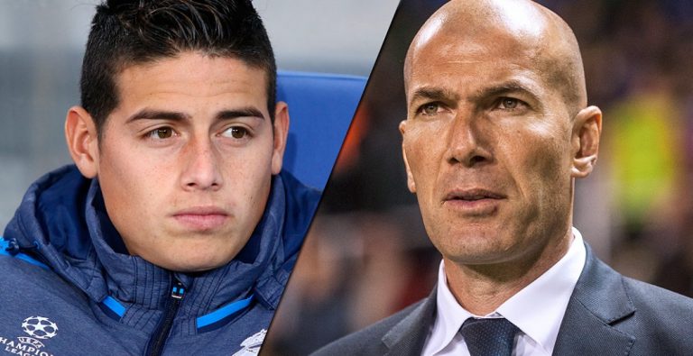 James desea volver al Madrid: así fue su mensaje a Zidane
