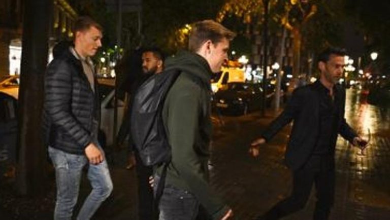De Jong y De Ligt, en Barcelona