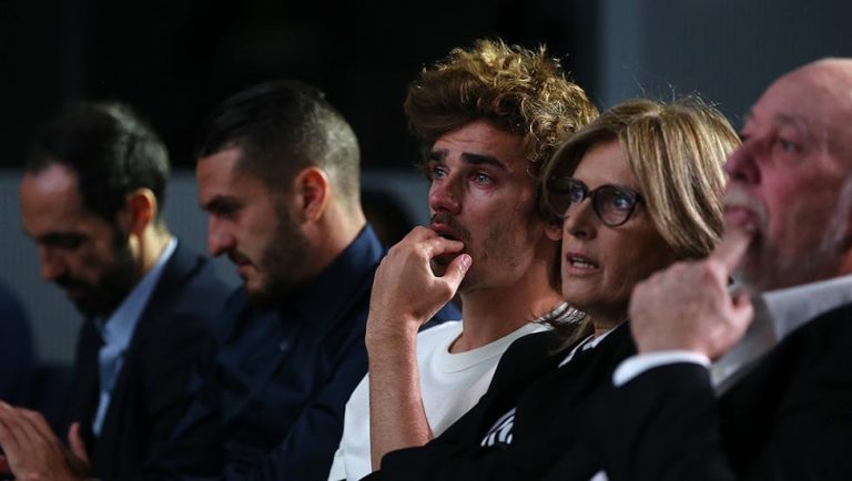 Griezmann y Simeone no pudieron contener las lágrimas