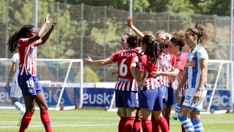 El Atlético de Madrid, campeón de la Liga femenina de fútbol tras ganar a la Real Sociedad