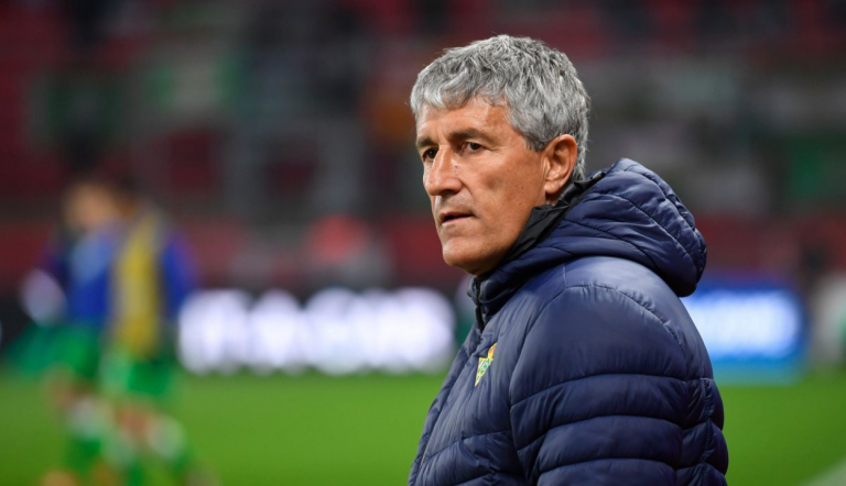 Betis confirma salida de Quique Setién