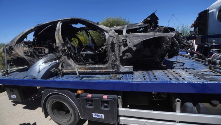 El coche de Reyes iba a 237 kms/hora