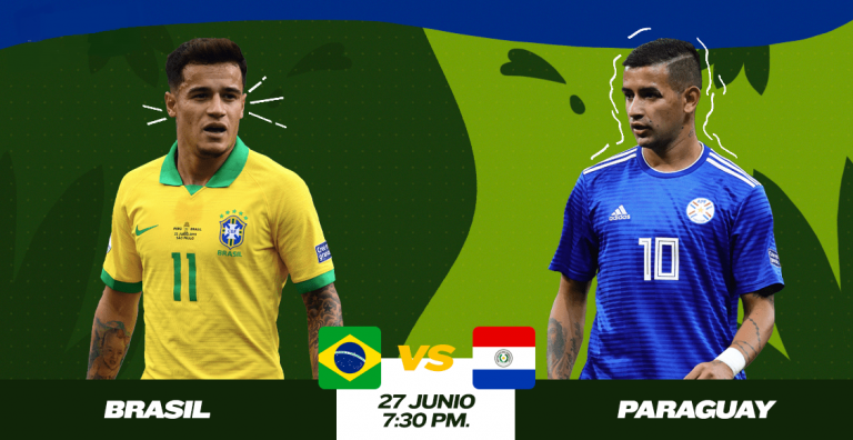 Brasil vs. Paraguay EN VIVO ONLINE: HOY por el pase a semifinales de la Copa América 2019