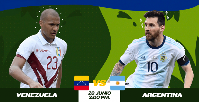 Argentina vs. Venezuela EN VIVO: por cuartos de final de la Copa América 2019