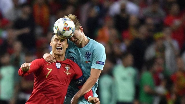 Cristiano le pidió a De Ligt que fichara por la Juventus