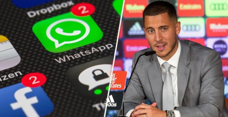 El Whatsapp de despedida de Hazard en el grupo del Chelsea