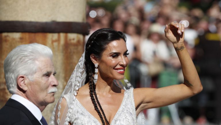 El espectacular vestido de novia de Pilar Rubio en su boda con Sergio Ramos