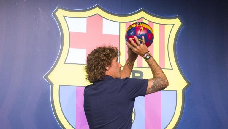 Griezmann ya dice “Força Barça!” y quiere “ganarlo todo”
