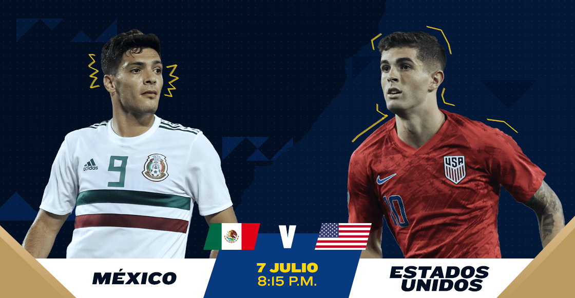 Mexico Vs Estados Unidos En Vivo Online Via Univision Hoy Juegan Por La Final De La Copa Oro 2019 Qedine