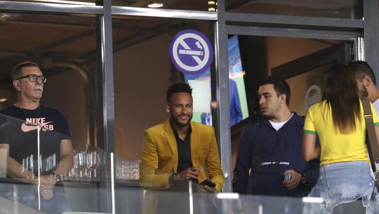 Neymar, en Mineirao en el Brasil-Argentina