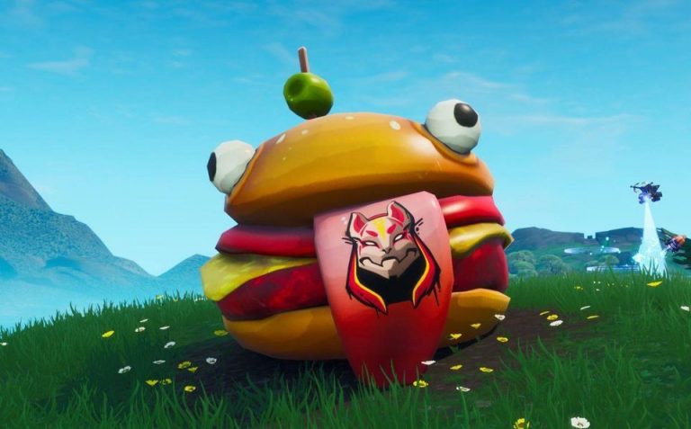 Desafío Fortnite: visita una cabeza de Hamburrrguesa, un dinosaurio y una estatua de cabeza de piedra. Solución