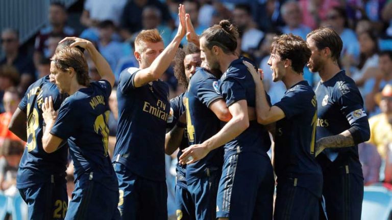 Con un gol espectacular de Toni Kroos, el Real Madrid venció al Celta de Vigo y comenzó el campeonato con el pie derecho