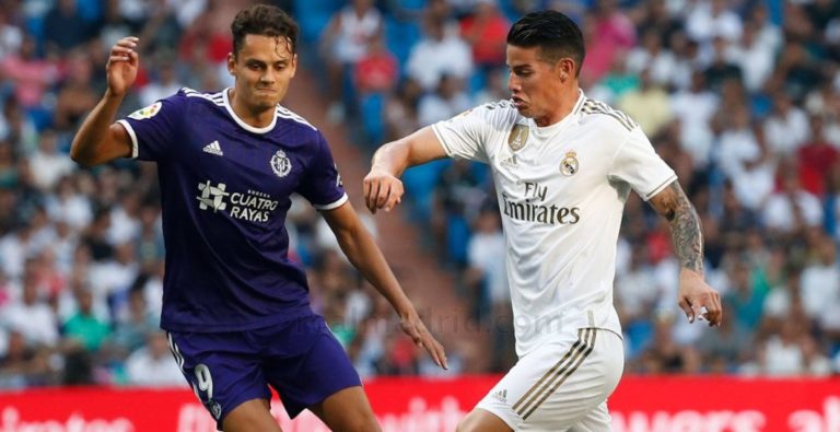 ¡El madridismo se rinde a James: aplausos y cánticos en su restreno!