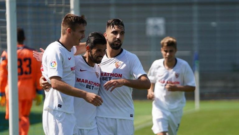 Nolito, en el primer ‘once’ oficial de Lopetegui en el Sevilla