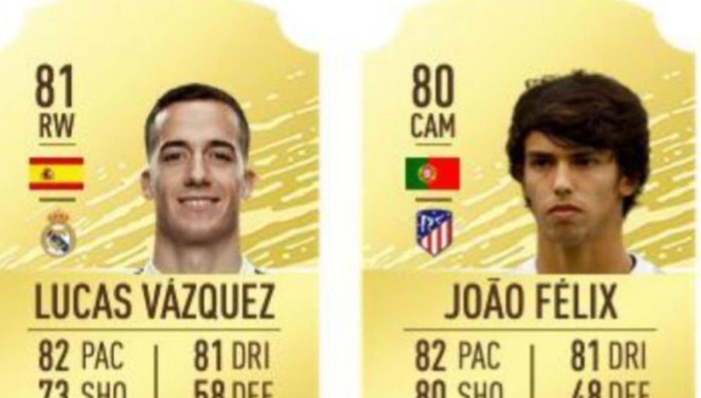 La reacción de Joao Félix al ver que Lucas Vázquez es mejor que él en el FIFA
