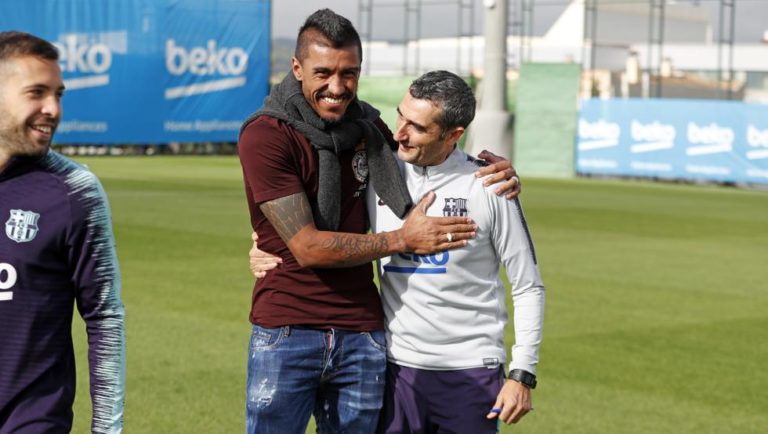 Paulinho: “Creo que los aficionados del Barça tienen un buen recuerdo de mí”