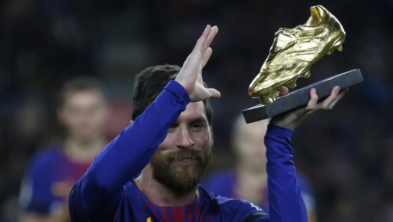 La sexta Bota de Oro de Leo Messi, el 16 de octubre