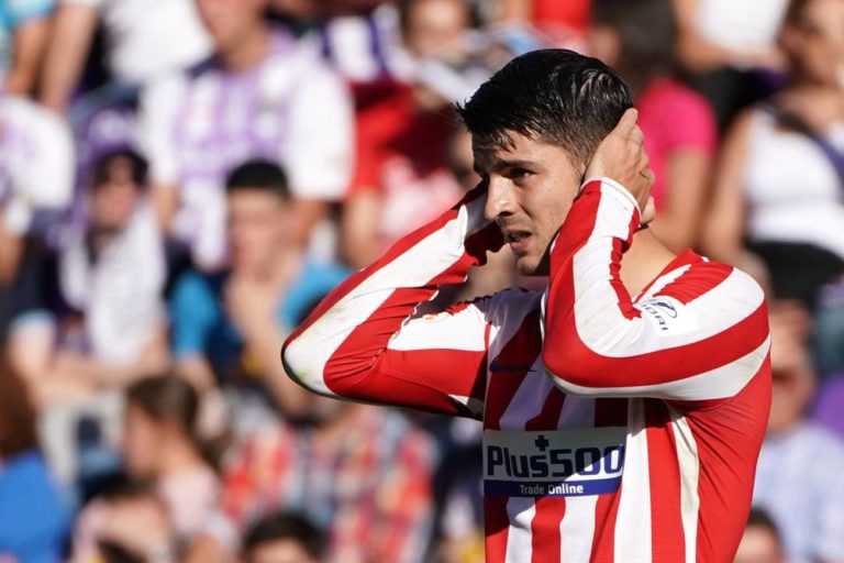 Atlético y Valladolid empatan sin goles y agudizan la falta de gol colchonera