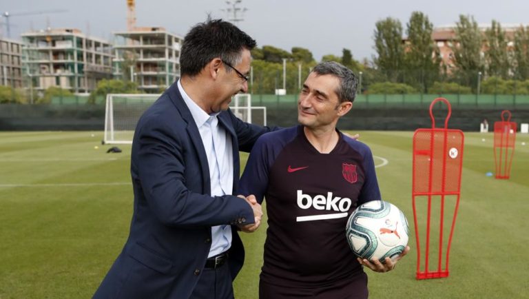 Bartomeu: “Valverde es el entrenador ideal para esta etapa del Barcelona”