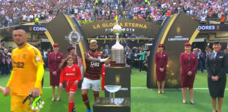 Gabigol tocó la copa y rompió el maleficio: la ganó él solito