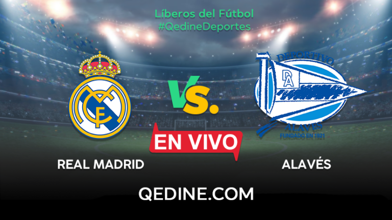 Real Madrid vs. Alavés EN VIVO: horario, canal de transmisión y dónde ver La Liga Santander