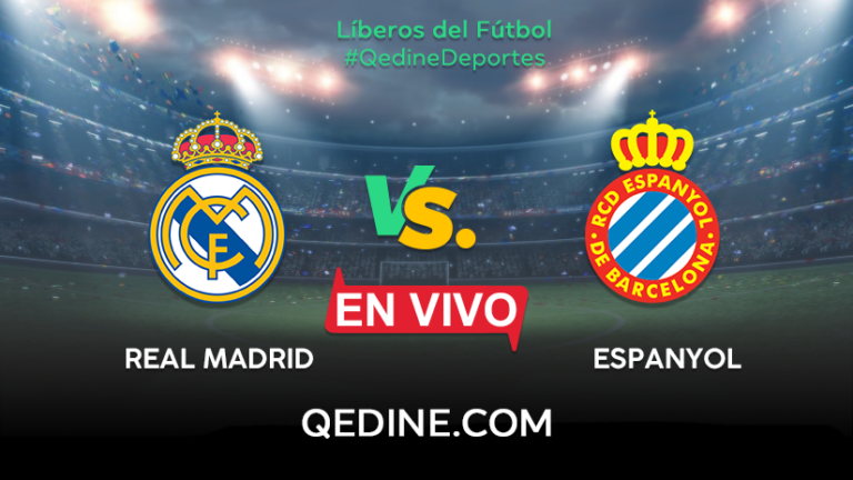 Real Madrid vs. Espanyol EN VIVO: hora y canal de transmisión del partido por Liga Santander