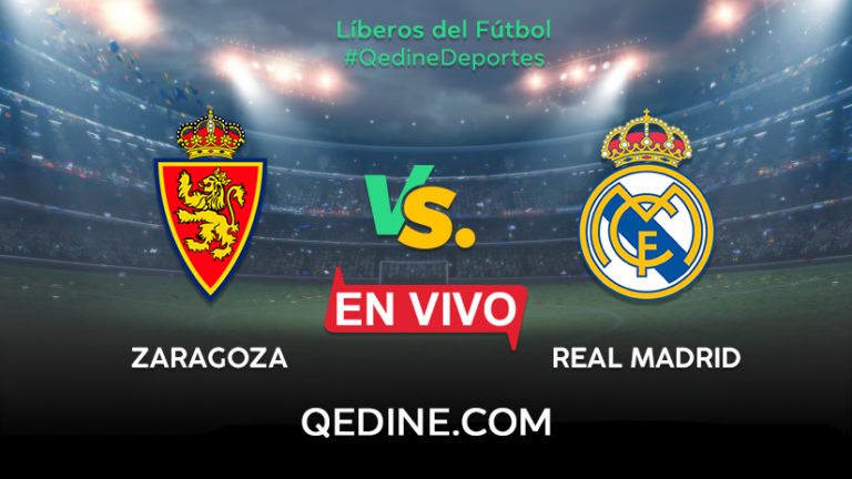 Real Madrid vs. Zaragoza EN VIVO ONLINE: cómo y dónde ver partido por la Copa del Rey