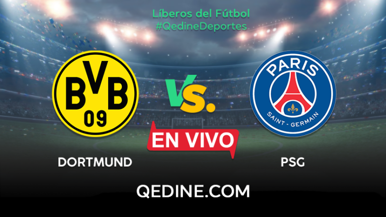 PSG vs. Dortmund EN VIVO: horario, fecha y canales para ver el encuentro de Champions League