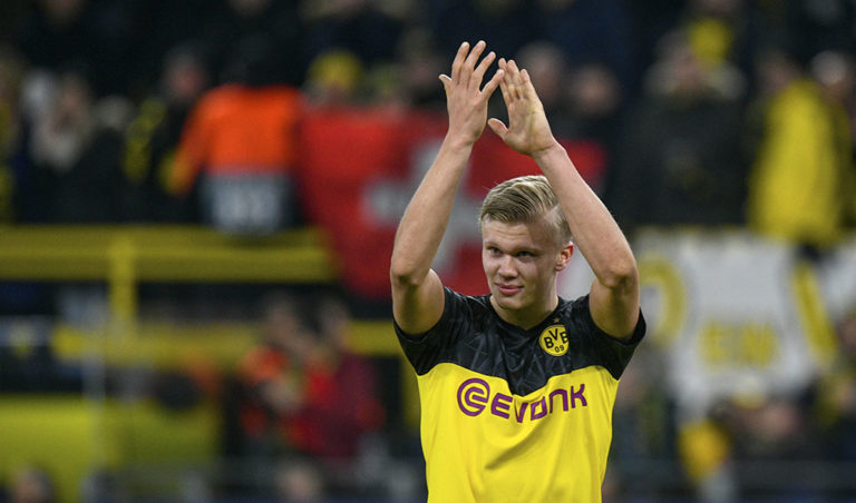 Erling Haaland reveló a qué futbolista considera como su principal referente