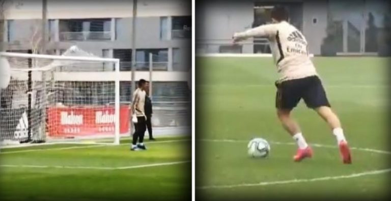 Hazard ha dejado clavado a Areola con 2 golazos, ¡¡ha vuelto a lo grande!!