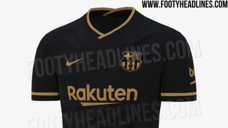 Así sería la segunda camiseta del Barça 2020-21, según ‘Footy headlines’