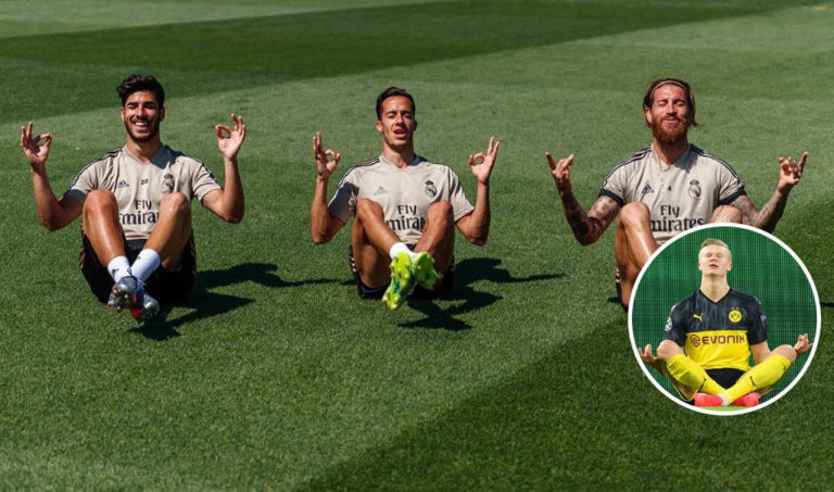 El último guiño de los jugadores del Real Madrid a Haaland
