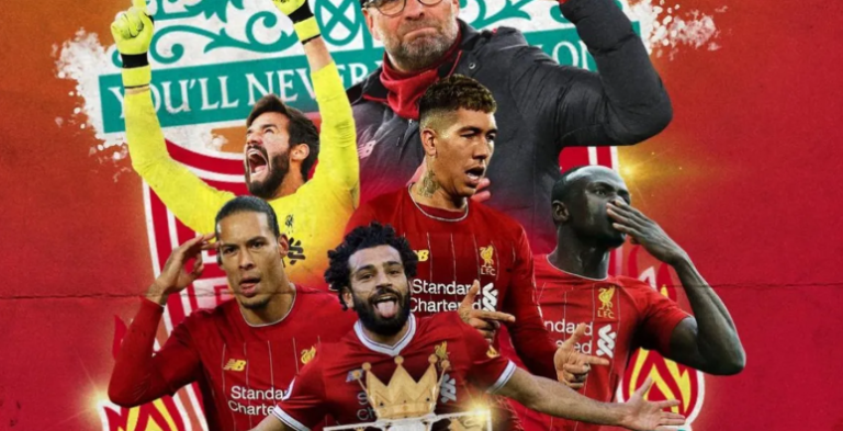 El Liverpool, campeón de la Premier League 30 años después