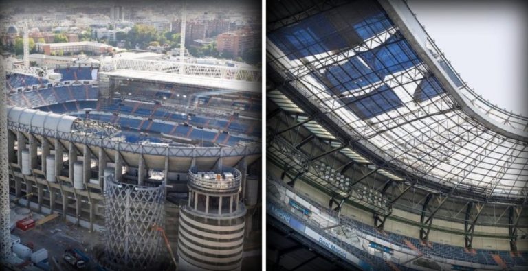 Te dejarán de piedra: el Madrid muestra imágenes inéditas de las obras del Bernabéu