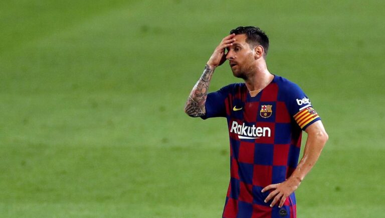 Messi, crítico: “Si no nos alcanza para la Liga, cómo nos alcanzará para la Champions”