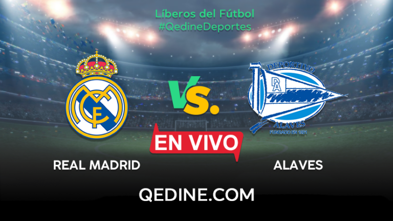 Real Madrid vs. Alavés EN VIVO: Horarios y canales TV dónde ver el partido por La Liga