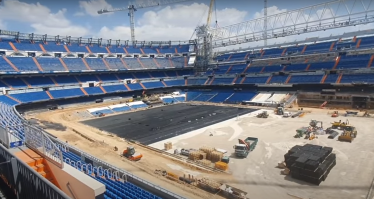 Alucinante: el ‘césped’ del Bernabéu ya ha empezado con su cambio más radical
