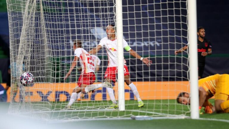Mazazo del Atlético, que cae eliminado por el Leipzig