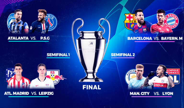 Así quedaron definidas las llaves de cuartos de final de la Champions League