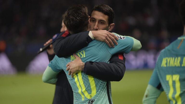 Di María y Neymar llaman a Messi para que fiche por el PSG