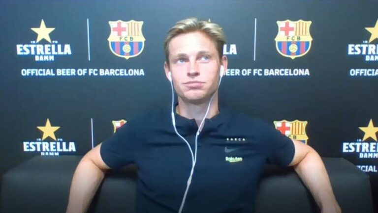 De Jong: “En cuatro partidos podemos ganar la Champions”