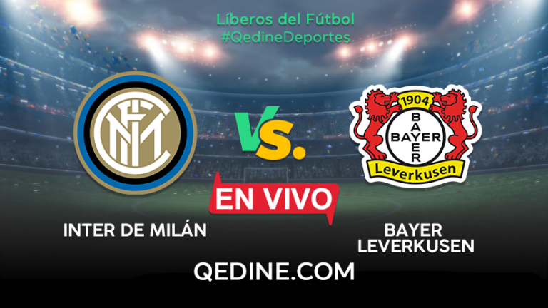 Inter vs. Bayer Leverkusen EN VIVO: Horarios y canales TV dónde ver el partido por la Europa League