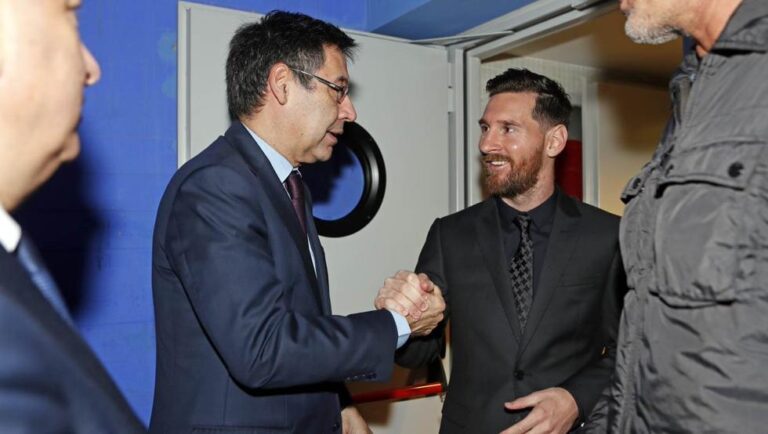 Las dos condiciones de Bartomeu a Messi para dimitir