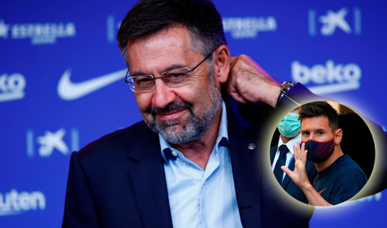 Presidente del Barcelona niega la posibilidad de dejar su cargo tras decisión de Messi