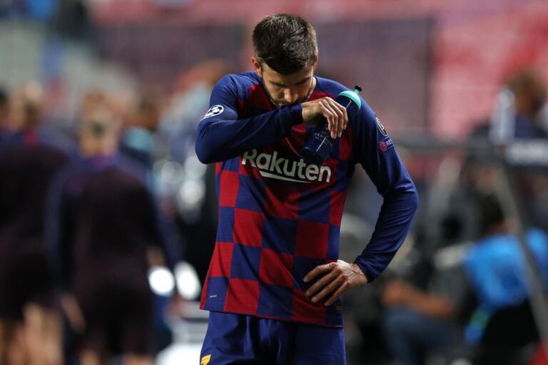 Piqué: “Vergüenza es la palabra, nadie es imprescindible”