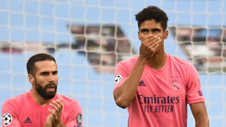 Varane: «Esta derrota es mía, lo tengo que asumir»