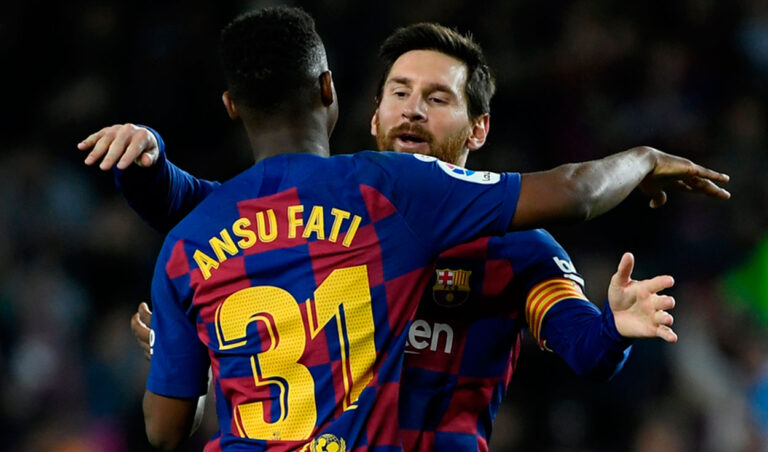 Ansu Fati explica su relación con Lionel Messi: “Me ayuda y me da consejos” [VIDEO]