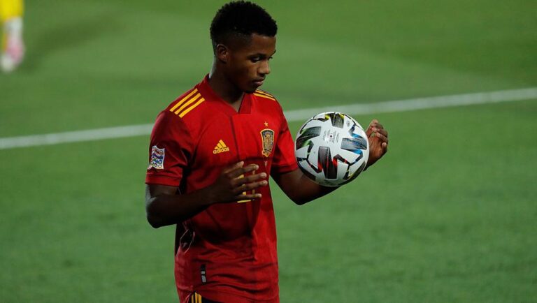 Ansu Fati: “¿Koeman? Si tengo la oportunidad intentaré aprovecharla”